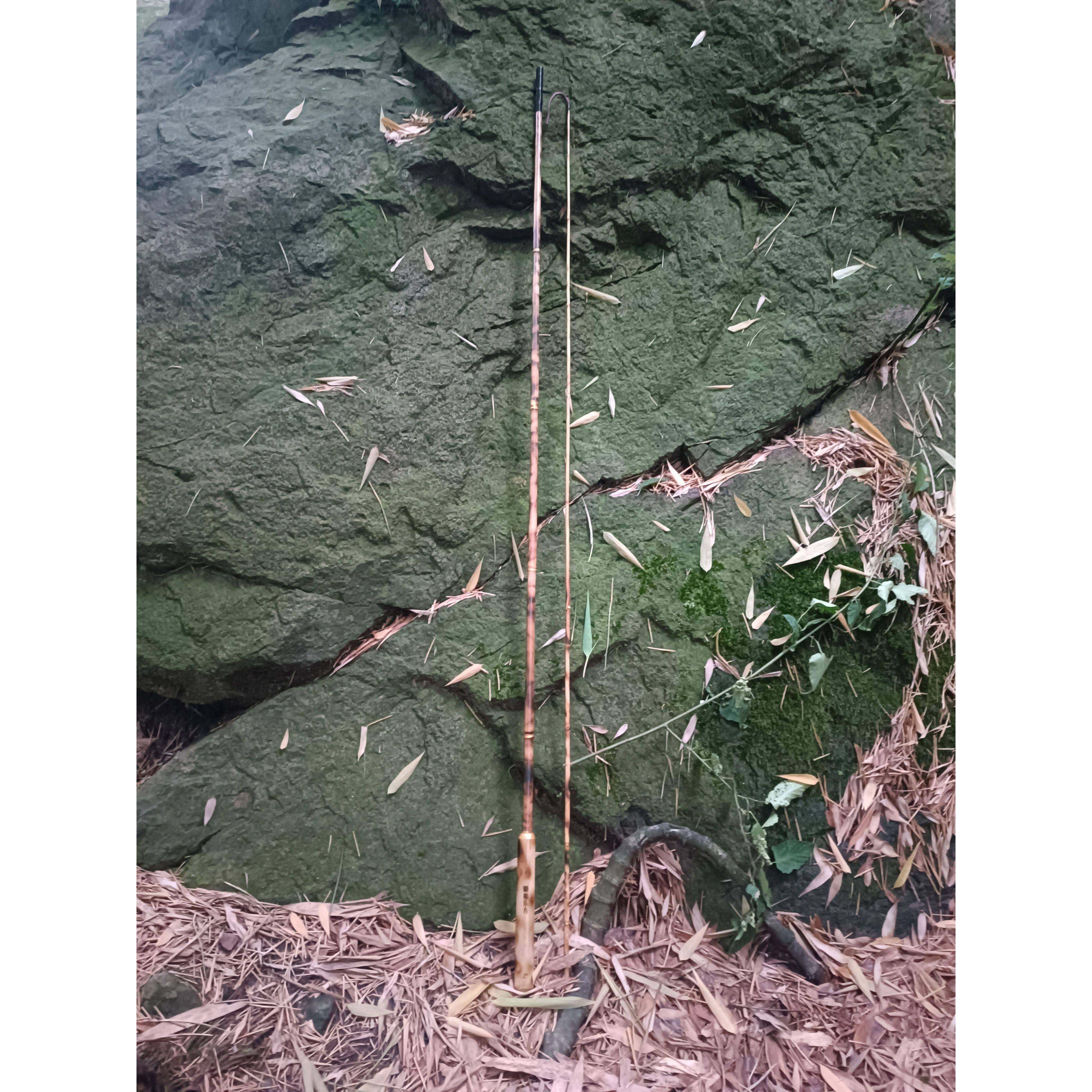 真竹子全竹鱼竿溪流池塘野钓竹鱼竿两米一两本并继竿大漆防腐防水,户外/登山/野营/旅行用品,台钓竿,淘宝优惠券,粉丝福利购,淘宝优惠卷