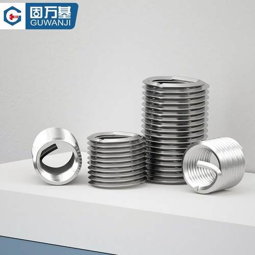 304不锈钢螺纹套螺丝套/螺纹保护套 钢丝螺套/钢套牙套M5M6M8M10