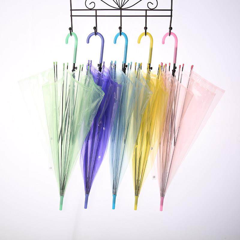 透明长杆直柄韩版男女学生通用小清新舞蹈广告定制透明伞加厚,居家日用,伞,淘宝优惠券,粉丝福利购,淘宝优惠卷