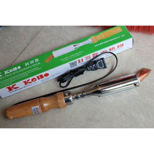 科宝牌外热式木柄弯头铜咀电烙铁50W60W75W100W/150/200/300W500W