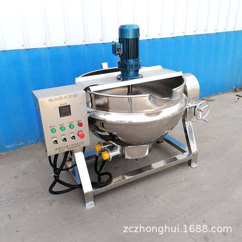 麻辣烫火锅底料炒料机器 全自动凉粉熬制搅拌机  红油辣椒酱炒锅,厨房电器,商用炒菜机/炒菜机器人,淘宝优惠券,粉丝福利购,淘宝优惠卷