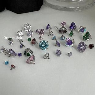 橙海F136钛合金锆石穿刺配件内螺纹耳骨耳蜗钉1.2棒置换钻