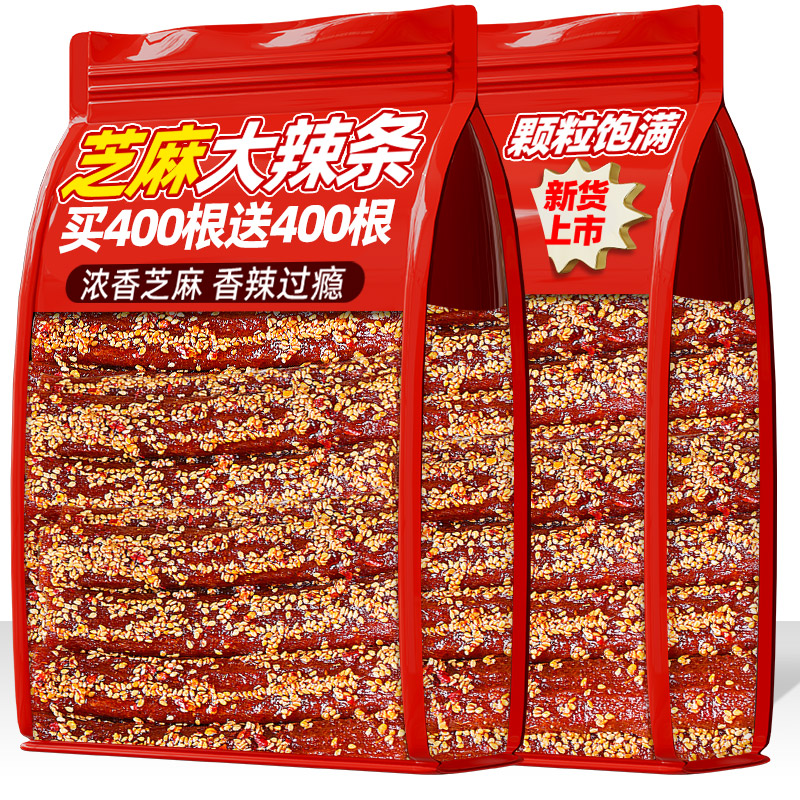 朱大胆芝麻辣条香辣解馋小面筋