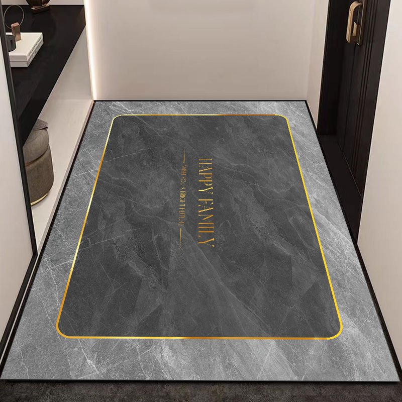 硅藻泥地垫入户门垫进门防滑吸水除尘脚垫浴室厕所门口可裁剪