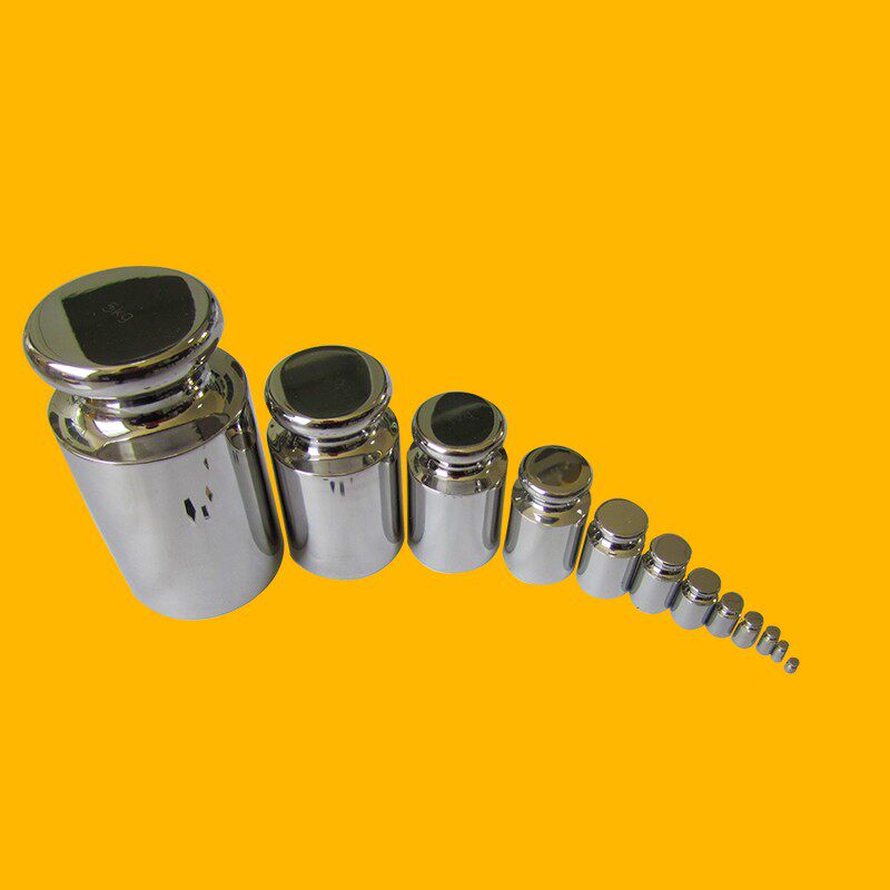 m1级304不锈钢砝码标准砝码套装法码F2级F1级高精度校秤