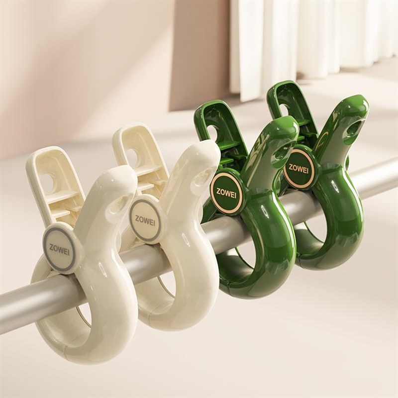 夹子无痕晾衣夹强力防风晒被子大夹子塑料被夹晾床单固定器固定扣