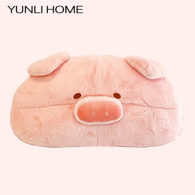 可爱小猪床头靠垫宿舍卡通儿童B卧室沙发大抱枕床上软包靠枕靠背