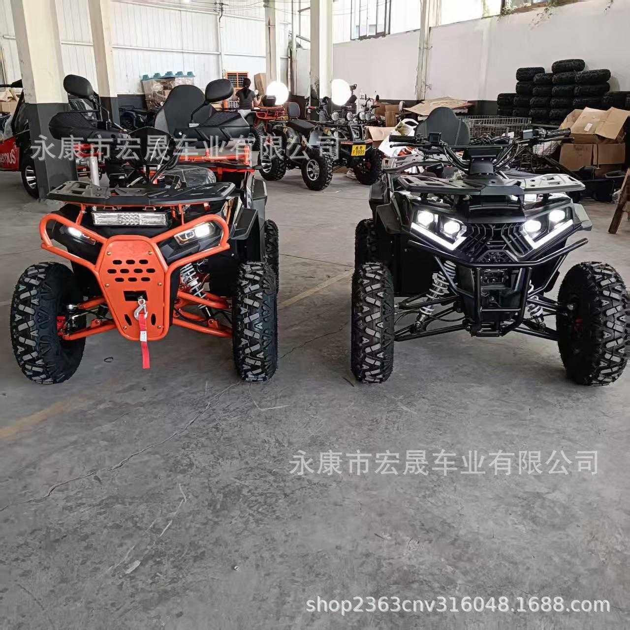 跨境全地形车ATV四轮沙滩车200CC越野摩托车山地车电动汽油车