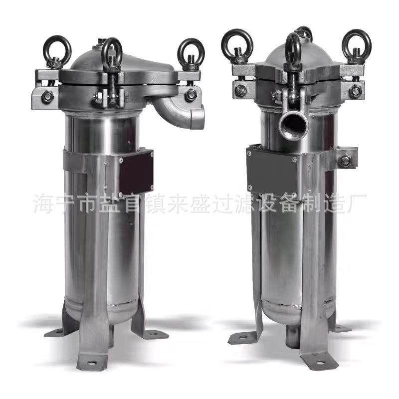 龟背式侧入式袋式过滤器水过滤液体过滤酸性碱性精密过滤