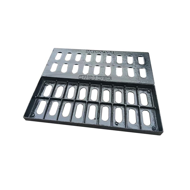 D400球墨铸铁雨水篦子700*800重型球墨铸铁篦子盖板