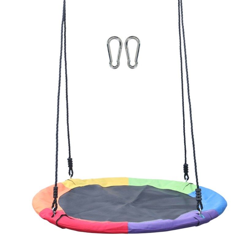 户外大型网红儿童k树秋千吊椅室外摇椅小区多人简易荡秋千玩具设