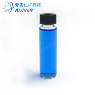 棕色螺纹口密封样品瓶 12ml透明 耐有机溶剂采样瓶储存瓶含盖垫