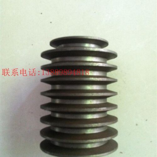 沈阳中捷镗床配件 T68 电机皮带轮 T611 长130 内38 键10 外径98