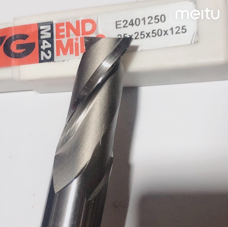 韩国YG超硬高速钢铣刀 2刃 含钴 高钴M42白钢铣刀1-25mm