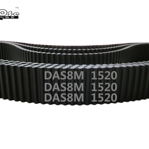 双面齿 DA S8M 1520 190齿 橡胶 同步带 圆弧齿 传动带