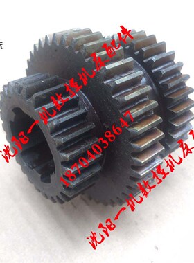 沈阳机床配件 CA6136 原厂三联齿轮 2016 Z33/40/26 M2 6-35-10