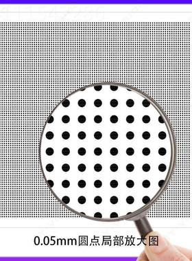 超微高精度圆点阵列m标定板玻璃尺寸0xDMR101.5xm圆点直径有15款