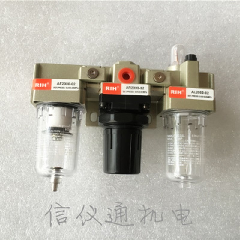 精品气动元件气源处理三联件手动AC2000-02 AC3000-02油水分离器