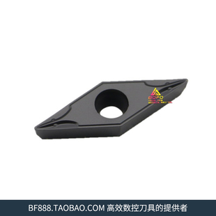 数控车刀片35度菱形尖刀粒VBMT160408 VBGT160402 110302/04 钢件