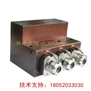 数控车铣复合动力头车方机动力头ER20 ER32夹头侧铣车床改造 ER25