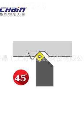 台湾益诠R 数控外圆/径SSSCR-12外车刀杆 SSSC-122K09 1主偏角45