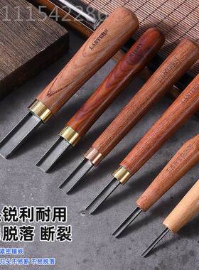 LANETRN版画用刻刀方口刀方版刀画清底专刀（仅适合木版FHX画使用