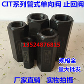 止回阀 止逆阀CIT 液压单向阀 管式 油压