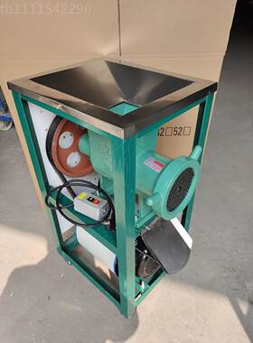 52骨型大型碎碎绞鸡骨架鱼机和KFI机商用电动绞辣椒机养殖场面专