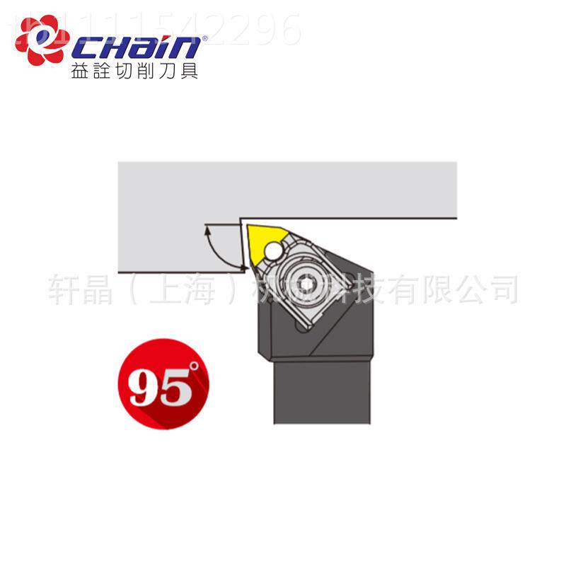 W台湾益诠 数控外主/圆/外径车刀杆 MLNNJVRL-2020K08 偏角95°
