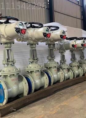 电闸动阀4Z91T电动兰喷灌防爆无品牌/调节开关弹性硬法密封铸铁明