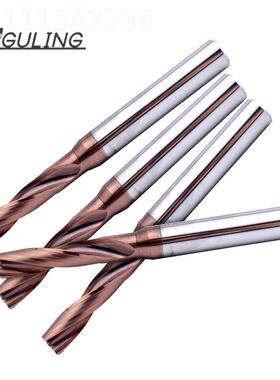 湾G涂ULING钢用底钨钢平钻头整体合台金层180度平SPN头钻斜面沉孔