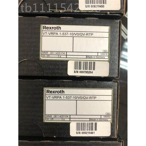 力士REXROTH比例放器8VT-VRPA1-537-乐10/V0/QV-RT大PFKP 0114051