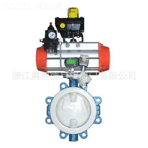 阀供应WDXD641F46法气动衬氟兰蝶可选 规格 材质驱动方式 连接方