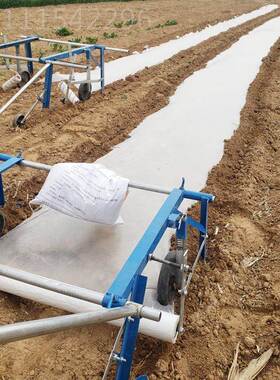 覆地膜盖OEQ盖地膜机器农用地膜机盖膜神器小型人机工手拉压地铺