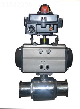 ZXDA供阀应气动卫级球，厂家1生HIH产Q68F-10P生气动快装直通球阀