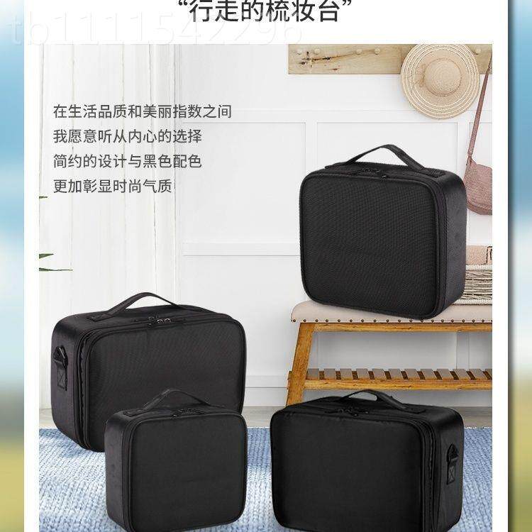 化妆绣包新加高in款s大容便携旅行跟妆纹化妆量师专业见描述收纳
