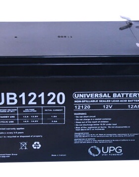 正品全新UB12120 12V12AH医疗设备 UPS电源 船舶设备S-VDR蓄电池