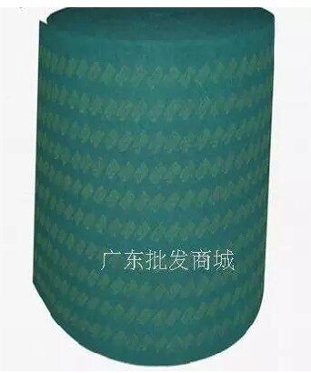 3M绿色工业百洁布不锈钢拉丝布打磨除锈铁板烧清洁卷 1米高