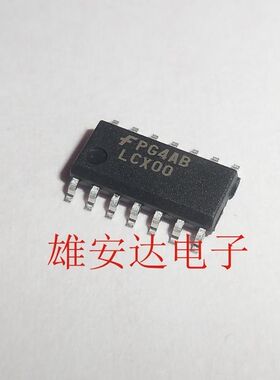 LCX00 逻辑-栅极和逆变器 74LCX00MX 贴片SOP14 全新现货可直拍