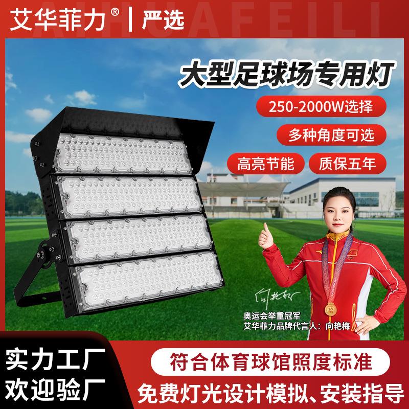 户外LED球场灯2000W大功率足球篮球广场高杆照明灯模组球场投光灯