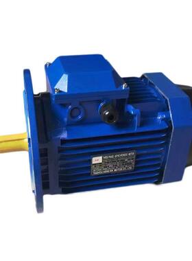 B14小法兰方形铝壳电动机4/5.5/7.5KW马达2级高转速三项异步电机