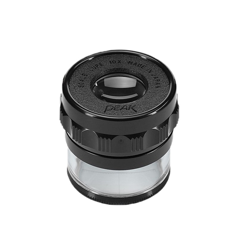 原装日本PEAK必佳刻度放大镜 1983-10X 现货正品1983-10倍放大镜