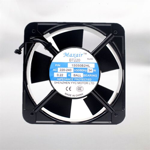 Maxair BT220 15050B2HL 220-240V 0.22A 34W 17251 轴流风机