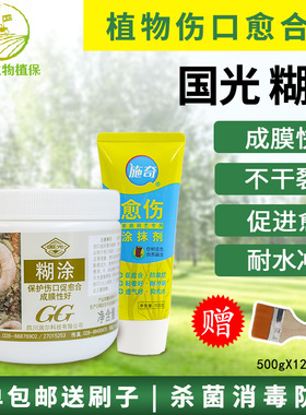 国光 糊涂膜施奇 树干伤口愈合剂树木伤口修剪口涂抹剂嫁接愈伤膏