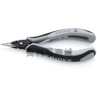 ESD 130 德国KNIPEX凯尼派克3452130ESD精密电子夹钳34