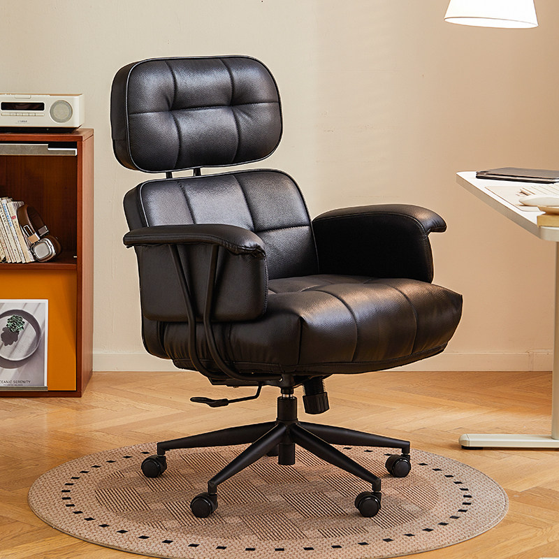 电脑椅家用伊姆斯躺椅单人沙发椅意式极简老板办公座椅学习电竞椅