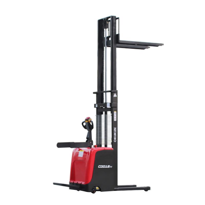 全电动堆高车1T2T小型液压升高堆垛车叉车升降装卸搬运叉车