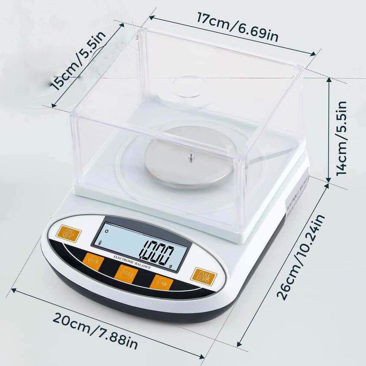 千分之一天平500g0.001g电子天平高精度实验室天平克秤