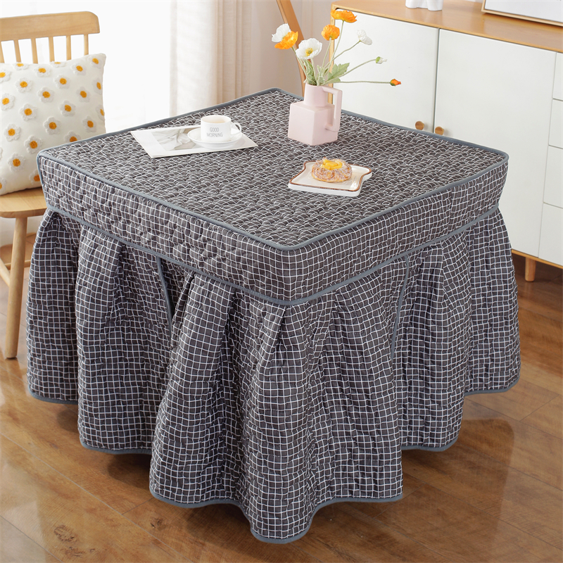 加厚烤火罩新款正方形冬季电炉罩烤火桌罩套电暖桌烤火炉罩子桌布