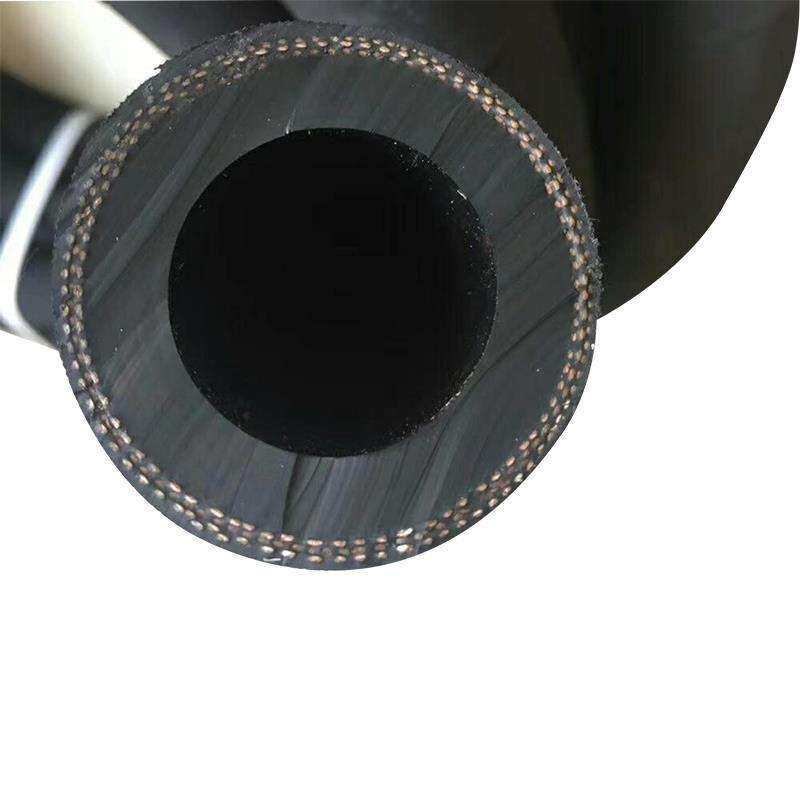 DN19mm-200mm钢丝编织高压空气橡胶软管帘线编织风压胶管
